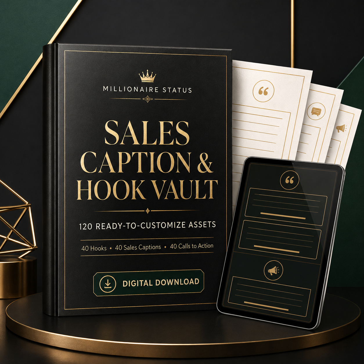 Sales Caption And Hook Vault
